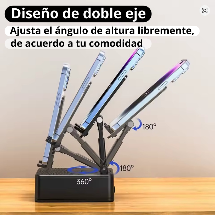 Soporte para celular 3 en 1 Sonic Hold 360