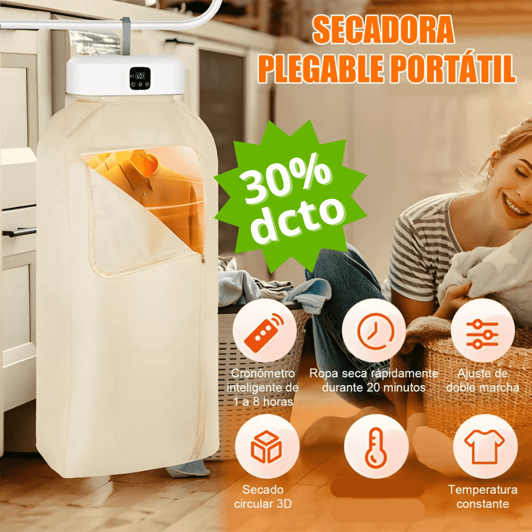 Secadora de Ropa Portátil GoDry