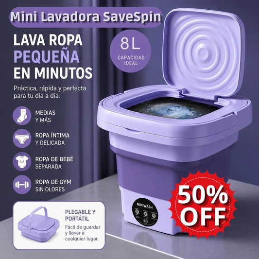 Mini Lavadora SaveSpin - Gasta menos lavando solo lo que usas