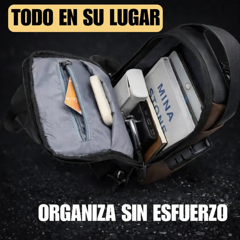 Mochila Antirobo GuardBag - Carga y protege en un solo bolso