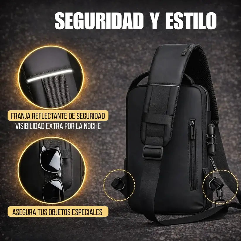Mochila Antirobo GuardBag - Carga y protege en un solo bolso