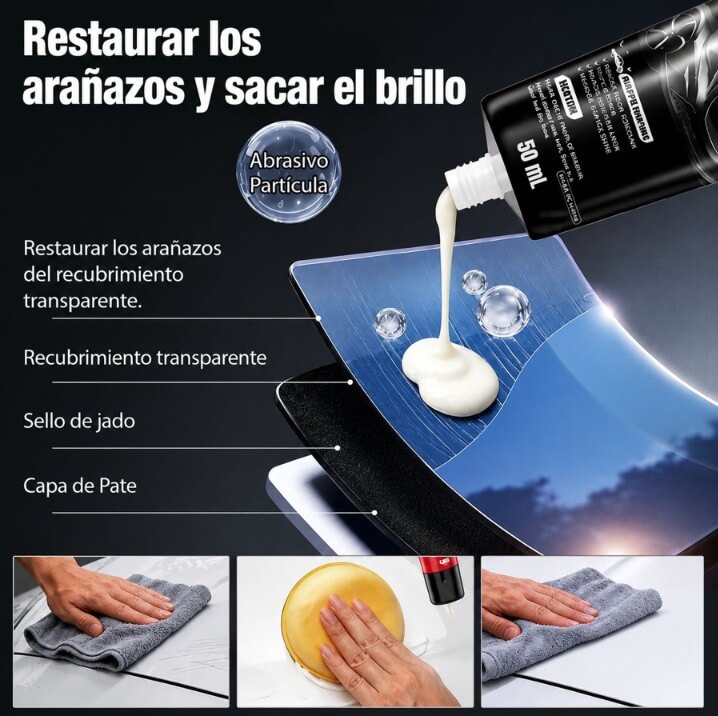 Cera Quita Rayones ShineFix-Borra el daño sin pagar de más