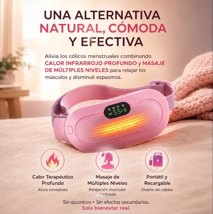 FemRelief - Calor y vibración que apaga tu dolor menstrual