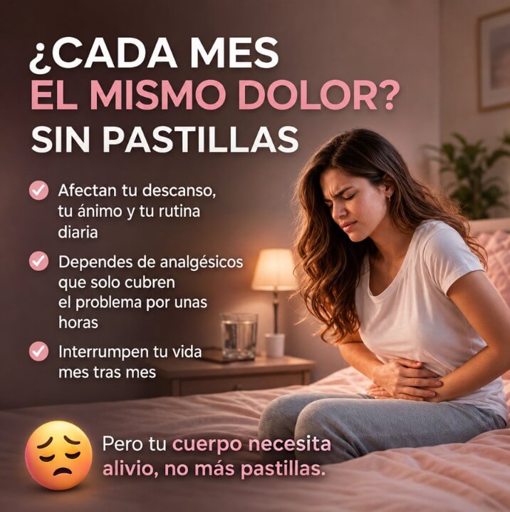 FemRelief - Calor y vibración que apaga tu dolor menstrual