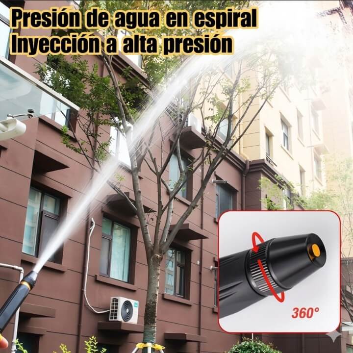 Boquilla de Alta Presión para Mangueras JetMaster — Tu manguera con potencia real