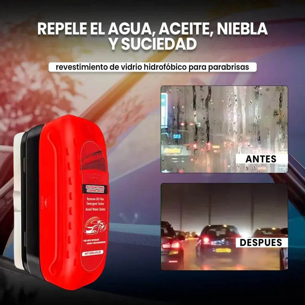 Cepillo Anti Empañante VisionPro - Más visibilidad. Menos riesgo