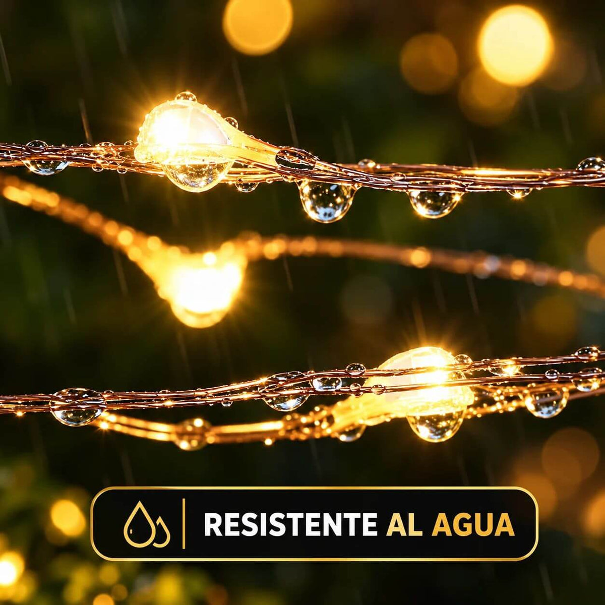 Luces De Navidad Solar 20 mts SolarGlow - Ilumina tu casa sin gastar luz