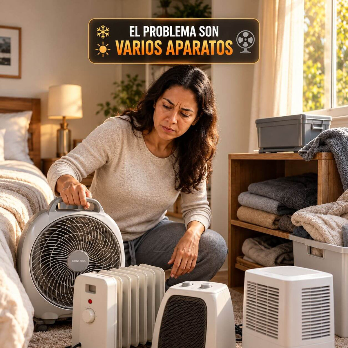Aire Acondicionado ClimaDual - Frío en verano y calor en invierno
