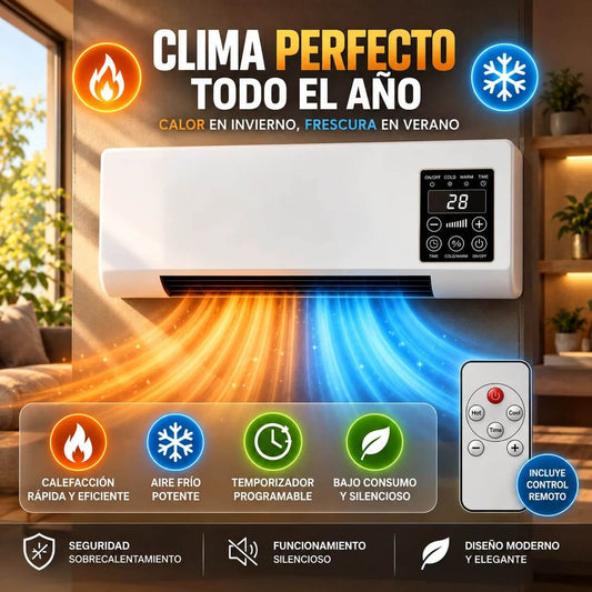 Aire Acondicionado ClimaDual - Frío en verano y calor en invierno