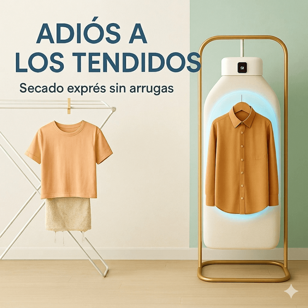 Secadora de Ropa Portátil-Ropa seca y sin olor a humedad en minutos