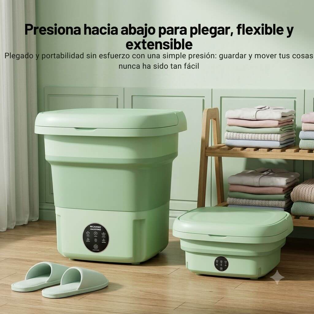 Mini Lavadora SaveSpin - Gasta menos lavando solo lo que usas
