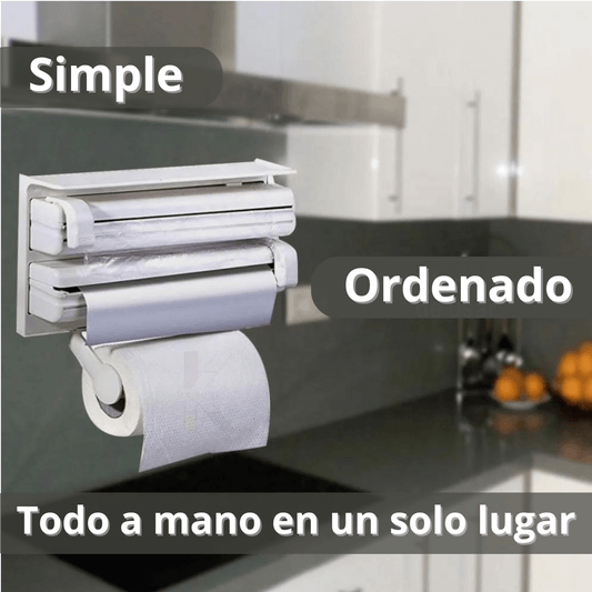 Dispensador de Cocina Corta-fácil 4 en 1