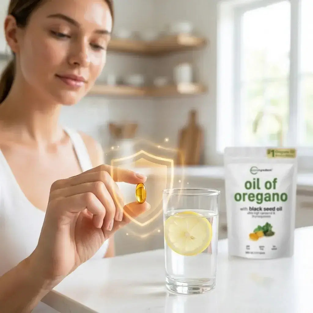 Aceite De Orégano 6000Mg 60 cápsulas BioOrega Plus - Limpia y equilibra desde adentro