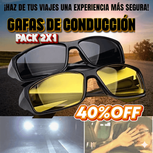 PACK 2X1 Gafas de Conducción Día Y Noche HD